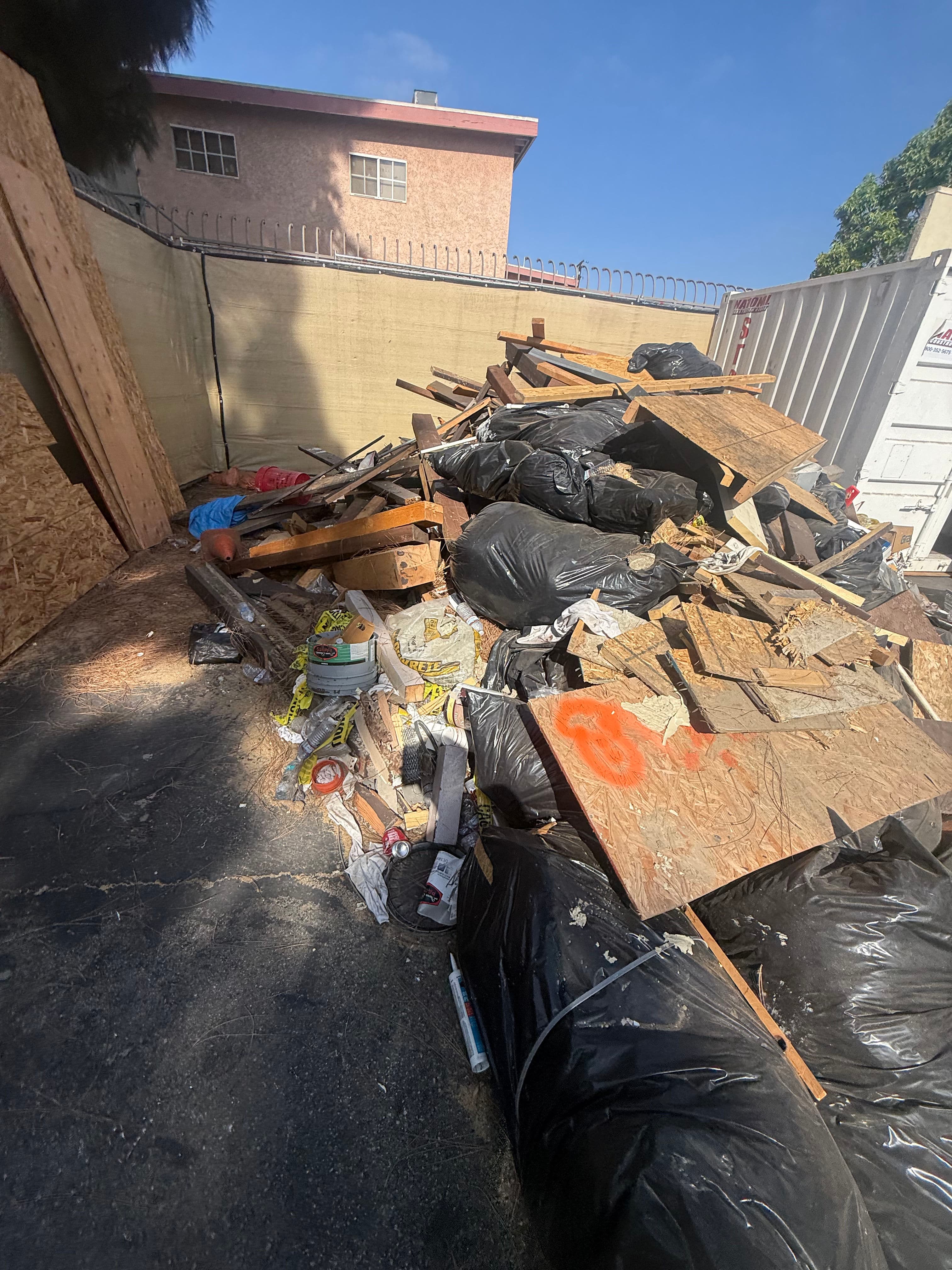 Project Construction Debris Hauled Out in Garden Grove image