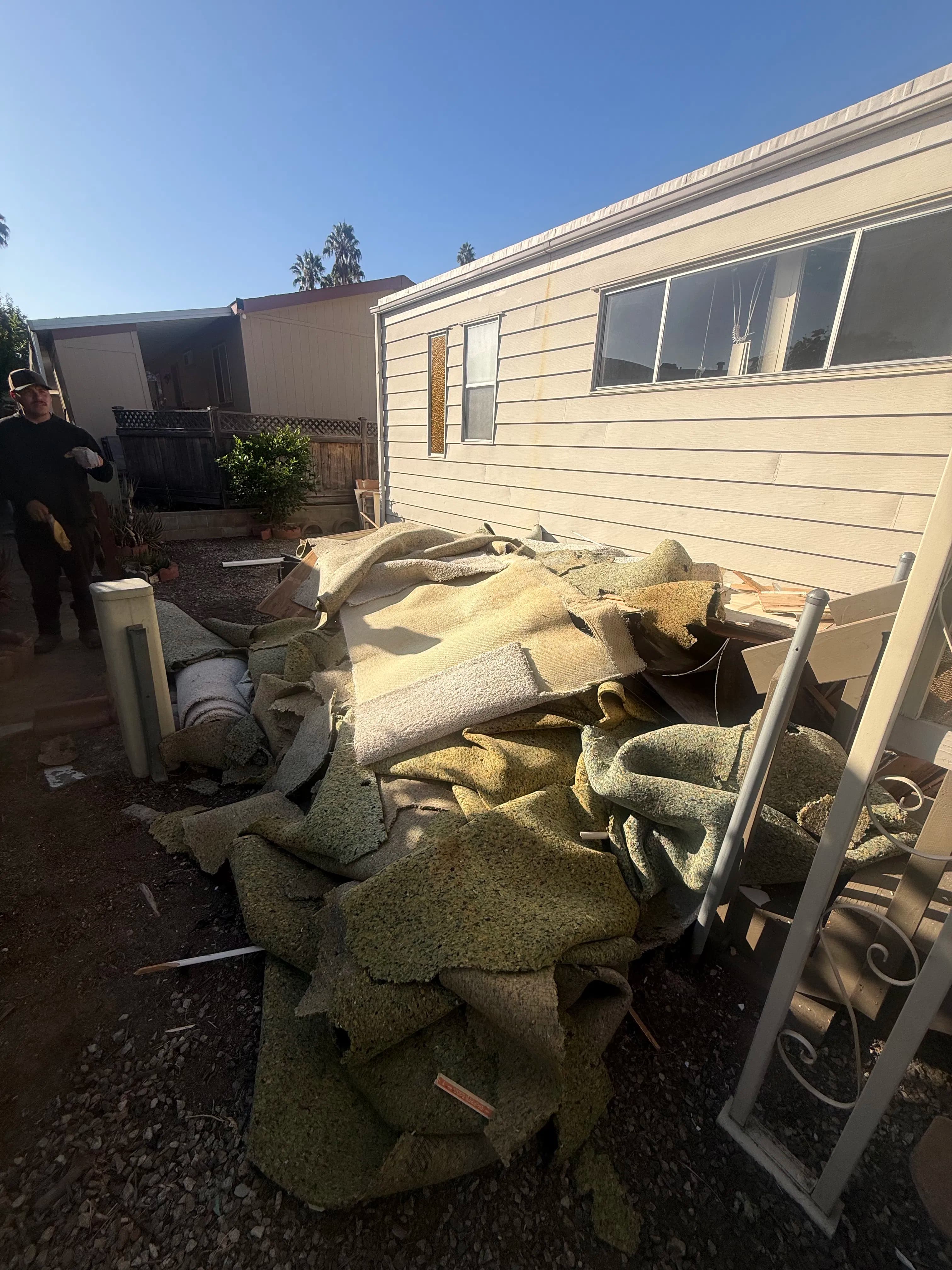 Project Old Carpet and Flooring Debris Hauled Away in West Covina image