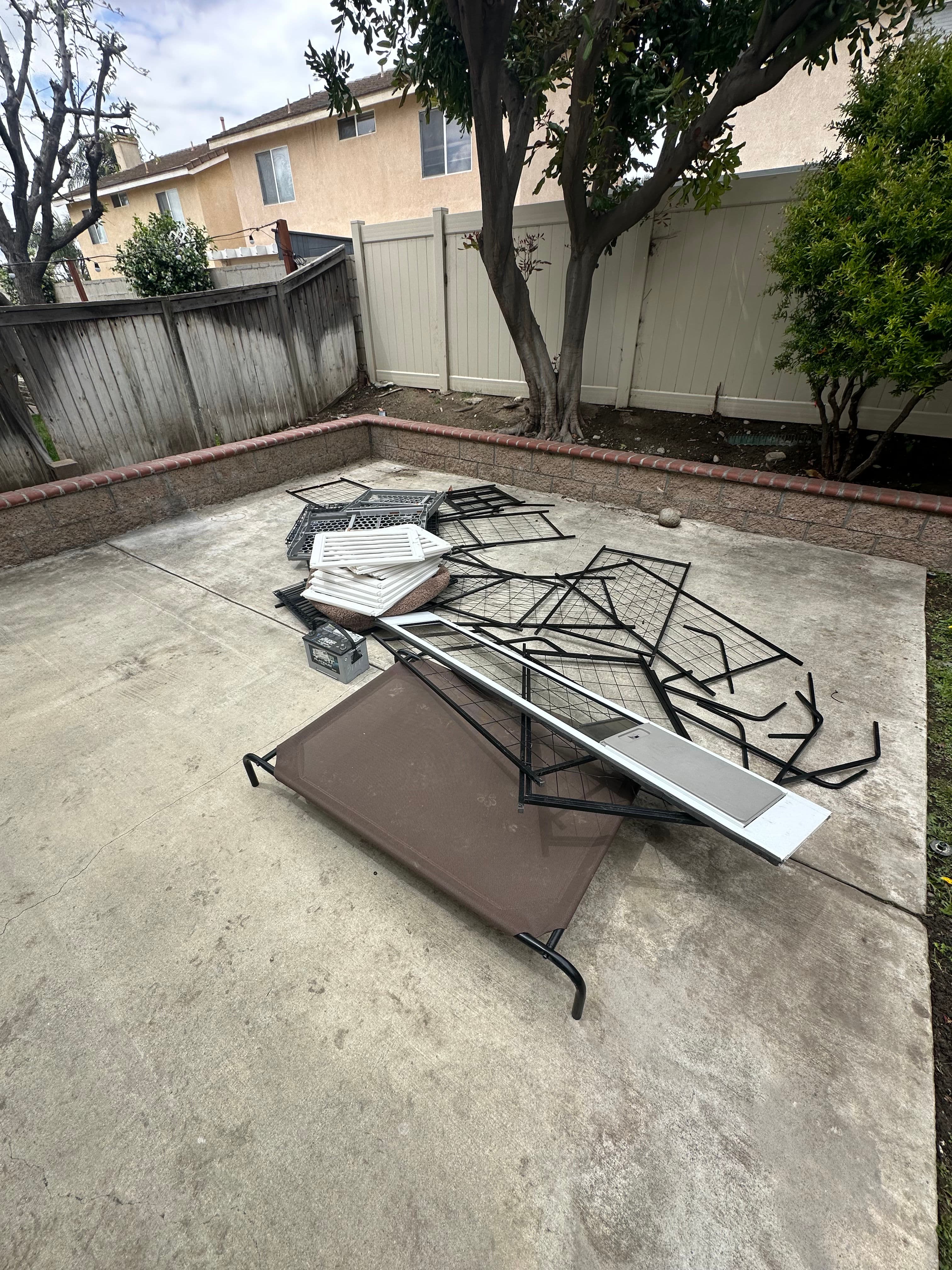 Project Backyard Junk and Scrap Metal Cleared Out in Pomona image