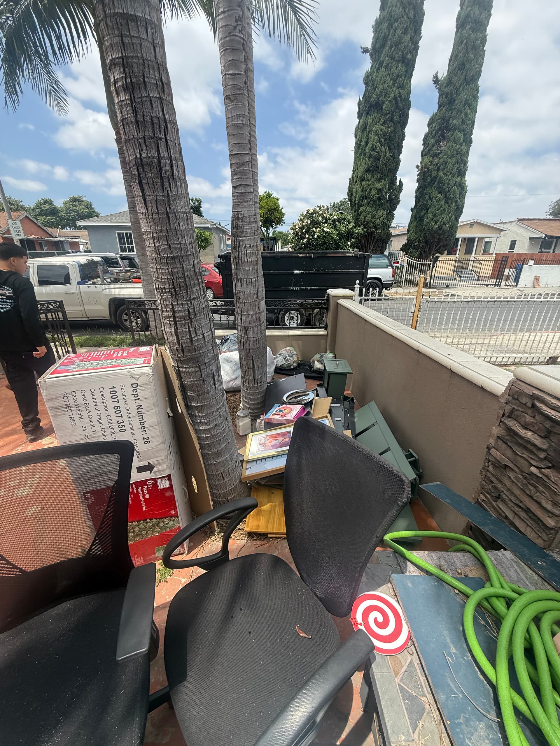 Patio Junk Removal Done Right in Los Angeles image