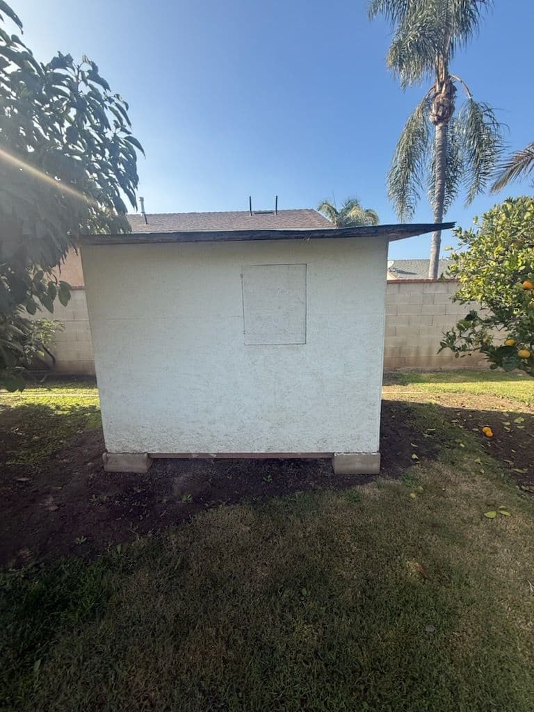 Shed Demolition Project in Santa Ana