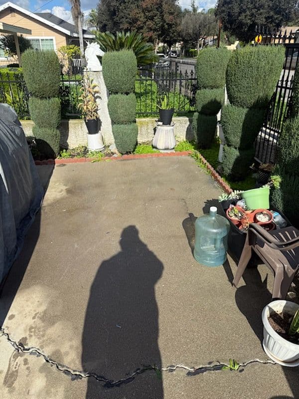 Area Tidied Up in La Puente