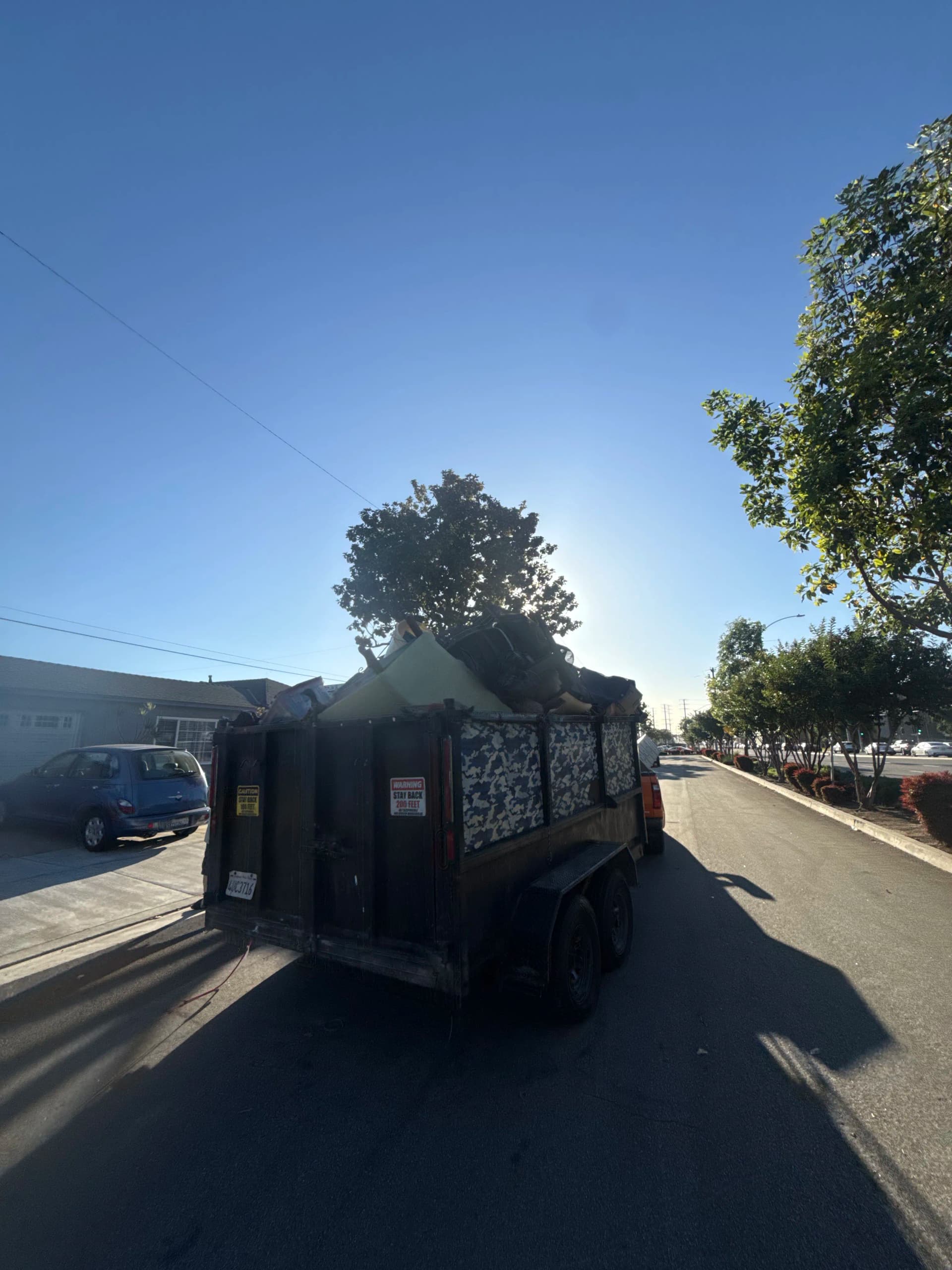 Gallery photos for Backyard Junk Removal Done Right in Whittier: Image #1