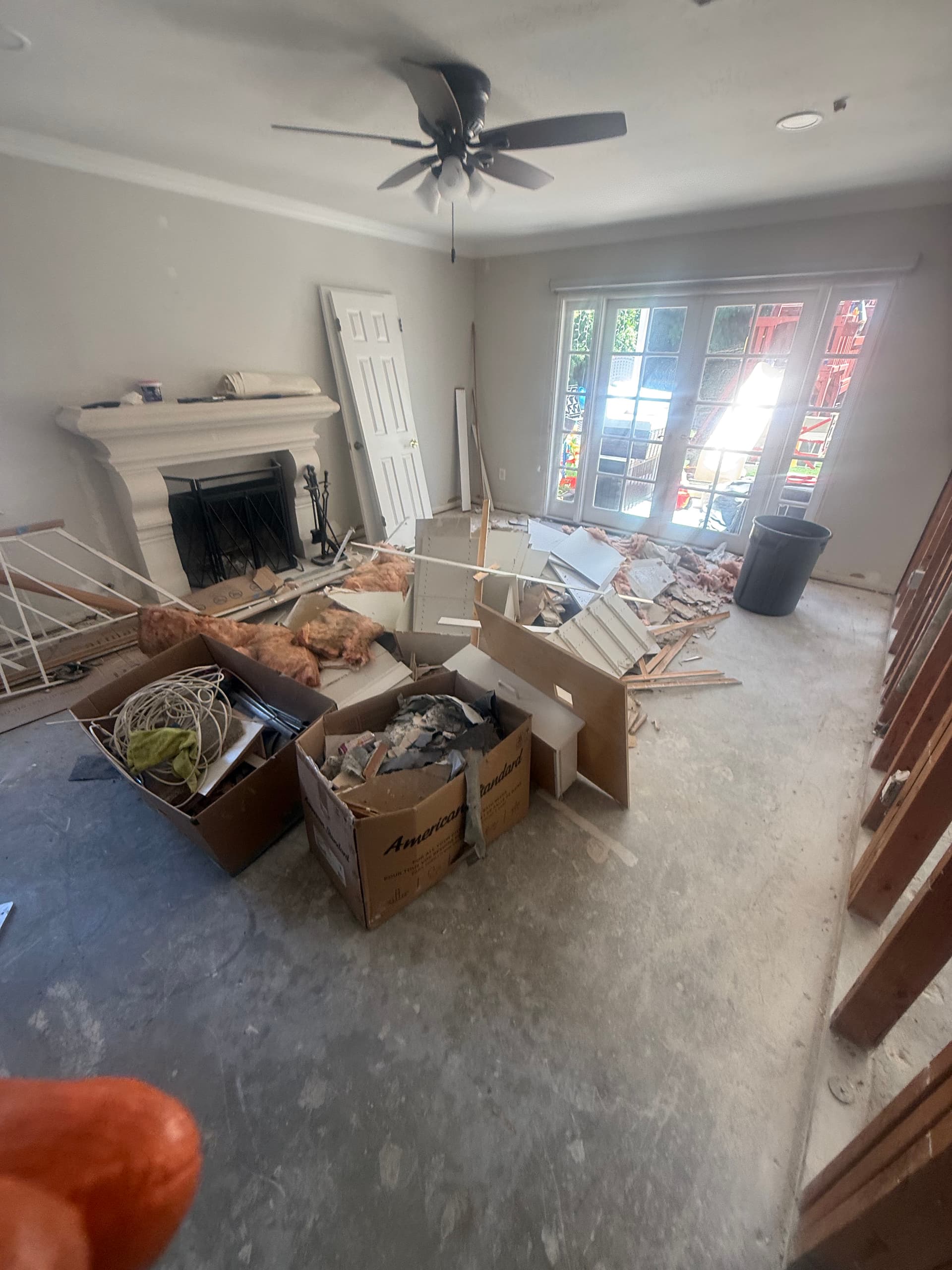 Construction Debris Removal Keeps This Redondo Beach Reno Moving image