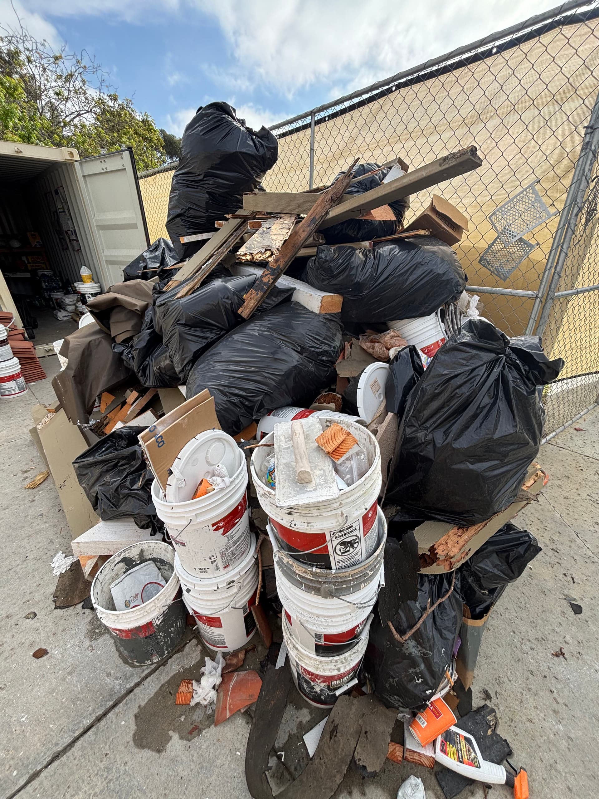 Construction Debris Clean-Up in Newport Beach image