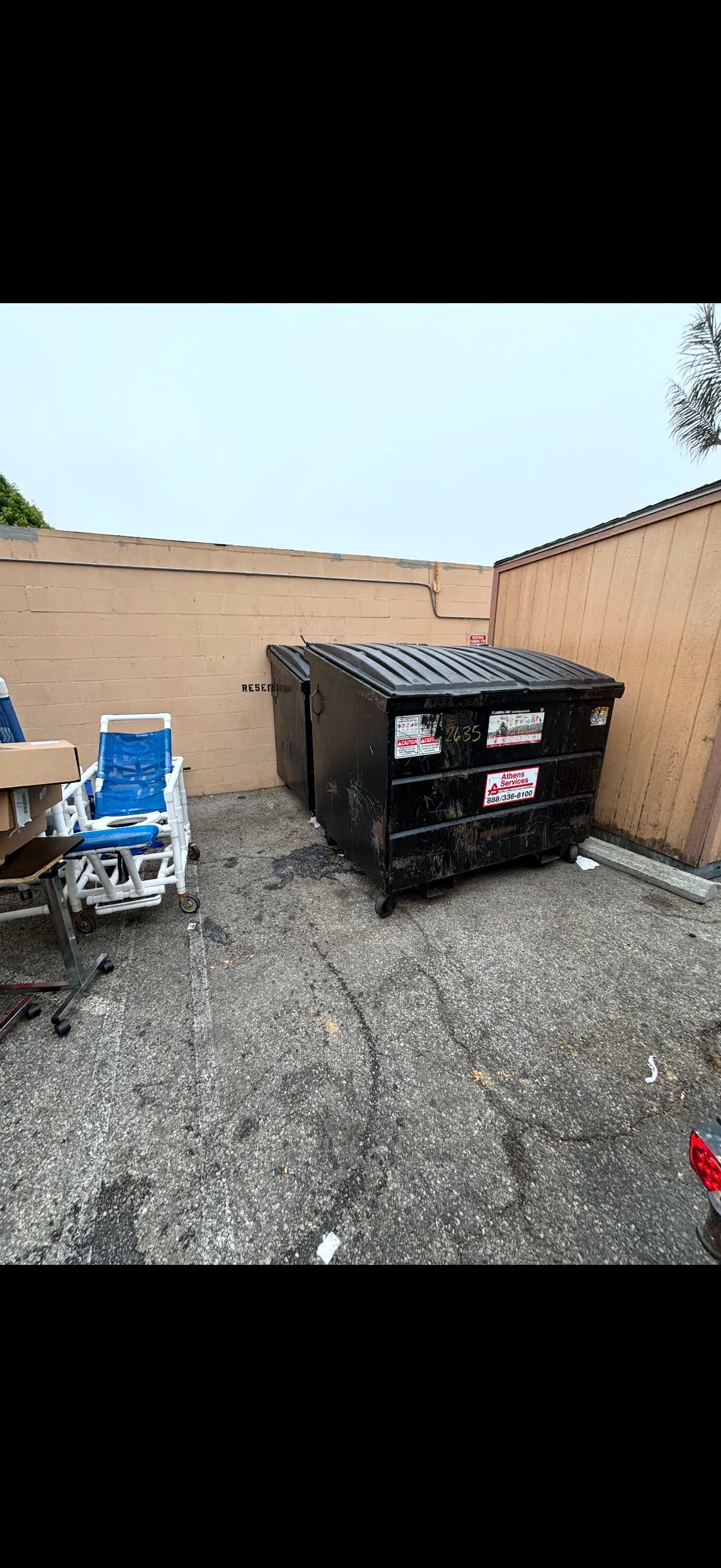 Gallery photos for Bulk Trash Pickup Clears Out Overloaded Area in Montrose: Image #1
