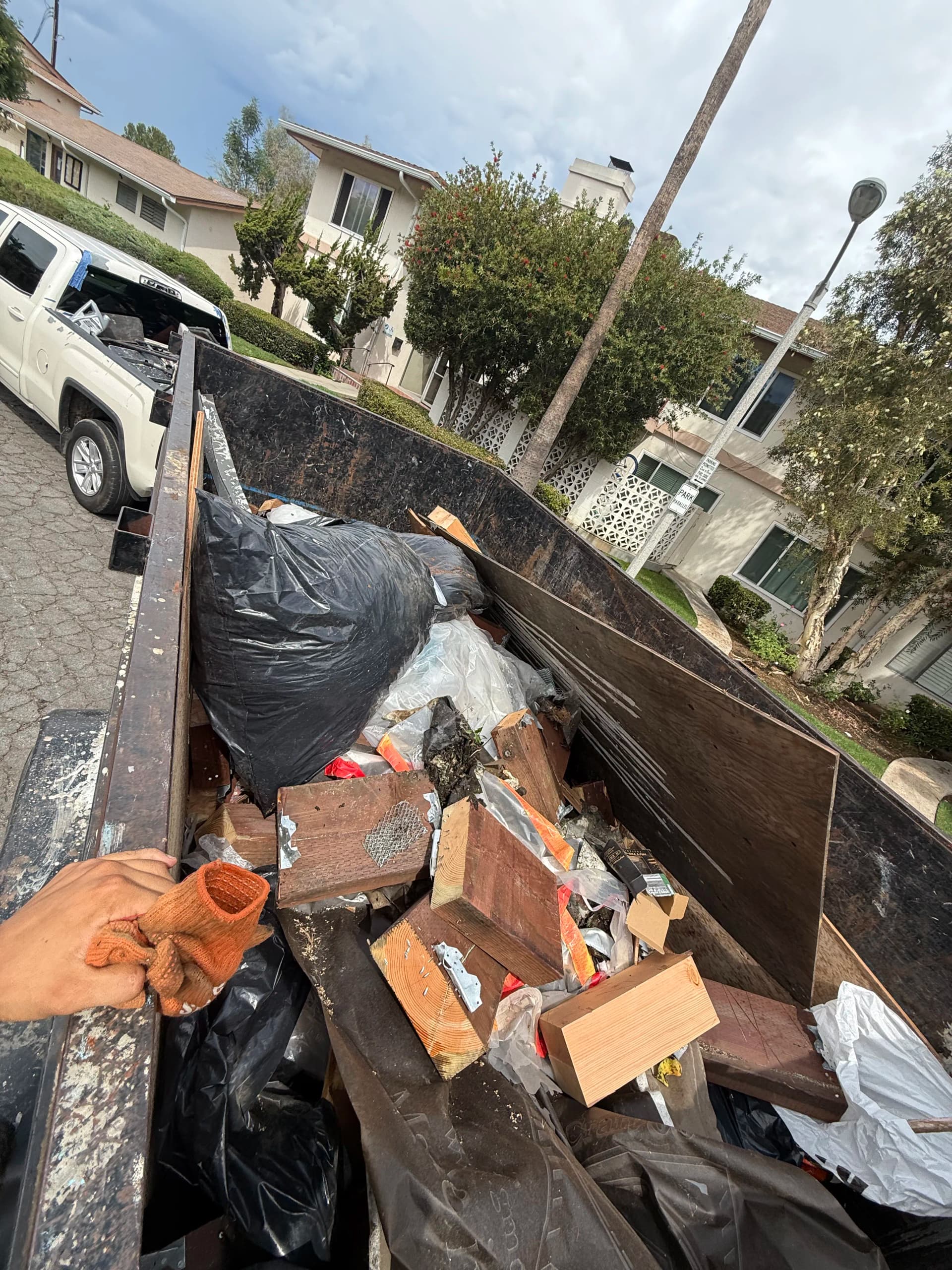 Gallery photos for Construction Debris Hauled Away Clean in Fullerton: Image #1